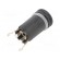 Fuse holder | cylindrical fuses | 10A | on panel | black | 250VAC | FPG2 image 2