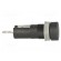 Fuse holder | cylindrical fuses | 5x20mm | 10A | on panel | black | 5mΩ image 7