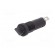 Fuse holder | cylindrical fuses | 5x20mm | 10A | on panel | black | FBS1 image 3