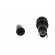 Fuse holder | cylindrical fuses | 5x20mm | 10A | on panel | black | FIO image 5