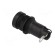 Fuse holder | cylindrical fuses | 5x20mm | 10A | on panel | black | FEF image 5