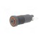 Fuse holder | cylindrical fuses | 5x20mm | 10A | on panel | black | FEF paveikslėlis 2