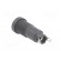 Fuse holder | cylindrical fuses | 5x20mm | 10A | on panel | black | FEF paveikslėlis 4