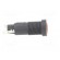 Fuse holder | cylindrical fuses | 5x20mm | 10A | on panel | black | FEF paveikslėlis 7