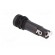 Fuse holder | cylindrical fuses | 5x20mm | 10A | on panel | black | FEU image 5