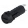 Fuse holder | cylindrical fuses | 5x20mm | 10A | on panel | black | FPG3 image 1