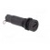 Fuse holder | cylindrical fuses | 5x20mm | 10A | on panel | black | FEU image 9