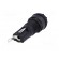 Fuse holder | cylindrical fuses | 5x20mm | 250V | on panel | black image 7