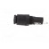 Fuse holder | cylindrical fuses | 5x20mm | 250V | on panel | black фото 4