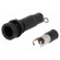 Fuse holder | cylindrical fuses | 6.3x32mm | 10A | on panel | black image 2