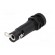 Fuse holder | cylindrical fuses | 6.3x32mm | 10A | on panel | black image 7