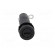 Fuse holder | cylindrical fuses | 6.3x32mm | 10A | on panel | black image 10