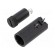 Fuse holder | cylindrical fuses | THT | 5x20mm | -30÷85°C | 10A | black image 1