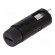 Fuse holder | cylindrical fuses | THT | 5x20mm | -40÷85°C | 6.3A | black image 1