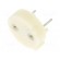 Fuse holder | THT | TR5 | 6.3A | Mat: thermoplastic | 5.08mm | white | IP00 image 1