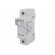 Fuse holder | cylindrical fuses | 8x31mm | Mounting: DIN | 25A | 400VAC image 2