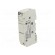 Fuse holder | cylindrical fuses | 8x32mm | for DIN rail mounting paveikslėlis 1