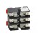 Fuse holder | cylindrical fuses | for DIN rail mounting | 60A | 300V paveikslėlis 9