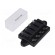 Fuse boxes | 19mm | 30A | screw | Leads: connectors 6,4mm | Body: black image 2