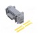 Fuse holder | 11mm | push-in | ways: 9 | Mat: polyamide 66 | grey image 1