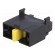 Fuse holder | 19mm | 32A | screw,push-in | ways: 1 | -40÷100°C | black image 1