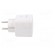Plug socket strip: protective | Sockets: 1 | 230VAC | 16A | white | IP20 image 7