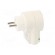 Plug socket strip: protective | Sockets: 1 | 275VAC | white | IP20 image 7