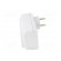 Plug socket strip: protective | Sockets: 2 | 230VAC | 10A | white image 3