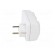 Plug socket strip: protective | Sockets: 2 | 230VAC | 10A | white paveikslėlis 7