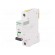Circuit breaker | 230VAC | Inom: 2A | Poles: 1 | for DIN rail mounting image 1