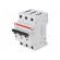 Circuit breaker | 400VAC | Inom: 6A | Poles: 3 | DIN | Charact: B | 6kA image 1