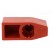 Knob | OT | Colour: red | 39mm | OT16÷125F3/F4,OT16÷40F6/F8 paveikslėlis 7