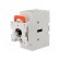 Switch-disconnector | Poles: 3 | DIN,screw type | 25A | GA image 1