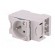 E-type socket | 250VAC | 10A | for DIN rail mounting image 2
