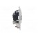 E-type socket | 250VAC | 16A | IP20 | on panel | Input: RJ45,4mm fork image 7