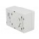 F-type socket | 250VAC | 6.3A | IP20 | for DIN rail mounting image 6