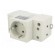 F-type socket (Schuko) | 230VAC | 10A | for DIN rail mounting image 2