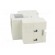 F-type socket (Schuko) | 230VAC | 10A | for DIN rail mounting image 3