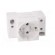 F-type socket (Schuko) | 250VAC | 16A | for DIN rail mounting image 9