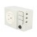 USA-type socket | 125VAC | 6.3A | IP20 | DIN | 92x62x48mm фото 2