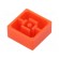 Button | push-in | none | 5.5mm | -25÷70°C | square | orange image 2