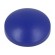 Button | round | blue | plastic фото 1