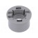 Button | round | grey | Ø9.6mm | plastic | MEC1625006,MEC3FTH9 image 2