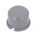 Button | round | grey | Ø9.6mm | plastic image 1