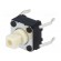 Microswitch TACT | SPST-NO | Pos: 2 | 0.05A/24VDC | THT | none | 0.98N image 1