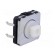 Microswitch TACT | SPST-NO | Pos: 2 | 0.05A/24VDC | THT | none | 1.96N image 8