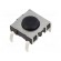 Microswitch TACT | SPST-NO | Pos: 2 | 0.05A/42VDC | THT | 1.8N | 4.55mm фото 1