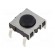 Microswitch TACT | SPST-NO | Pos: 2 | 0.05A/42VDC | THT | 1.8N | 4.55mm paveikslėlis 1