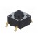 Microswitch TACT | SPST | Pos: 2 | 0.01A/28VDC | 6.2x6.2x4.4mm | 4.4mm image 5