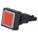 Switch: push-button | Stabl.pos: 1 | 16mm | red | Pos: 2 | -25÷70°C paveikslėlis 1